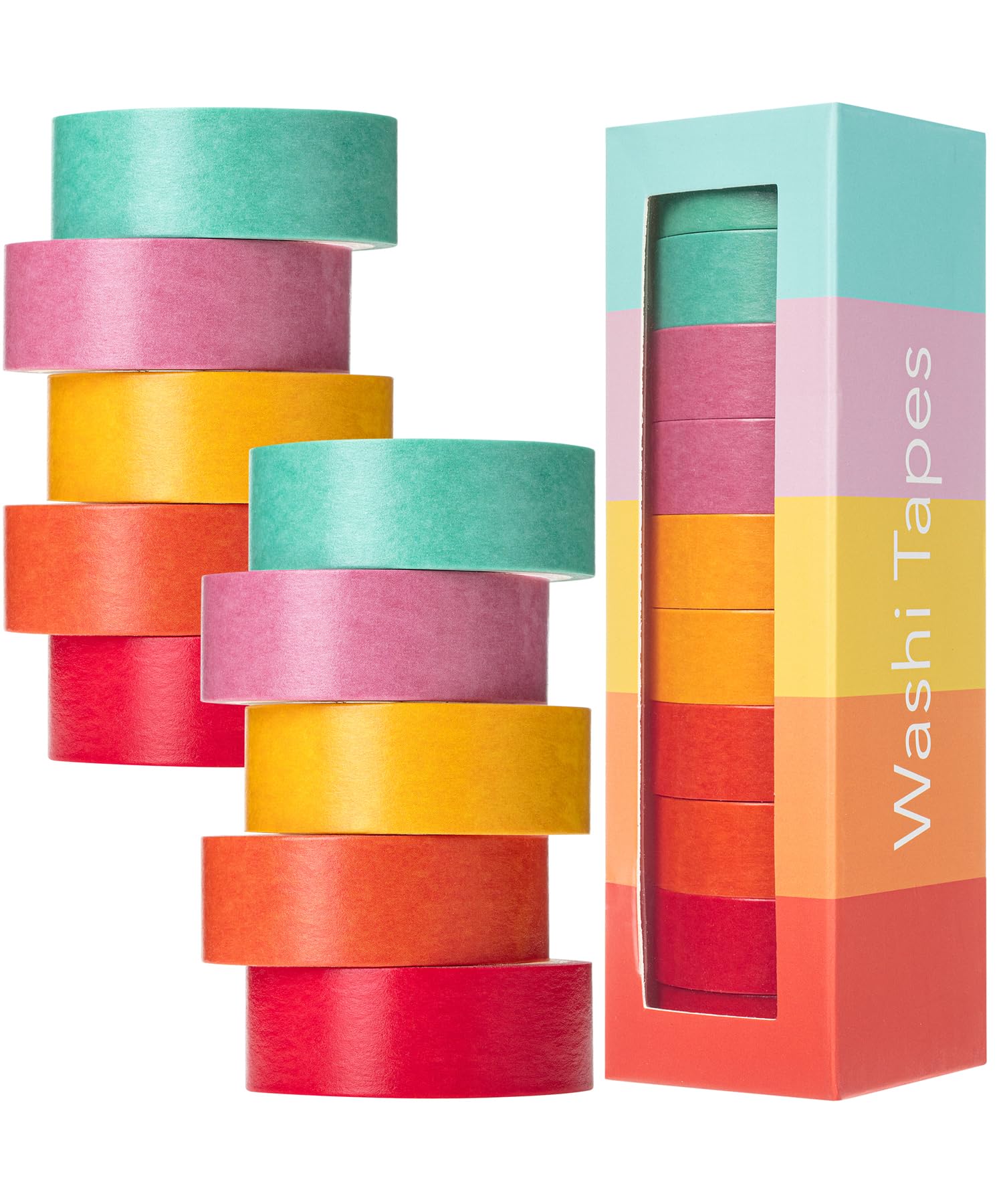 Mr. Pen Washi Tape Set - 10 Rolls of Creative Tape -10