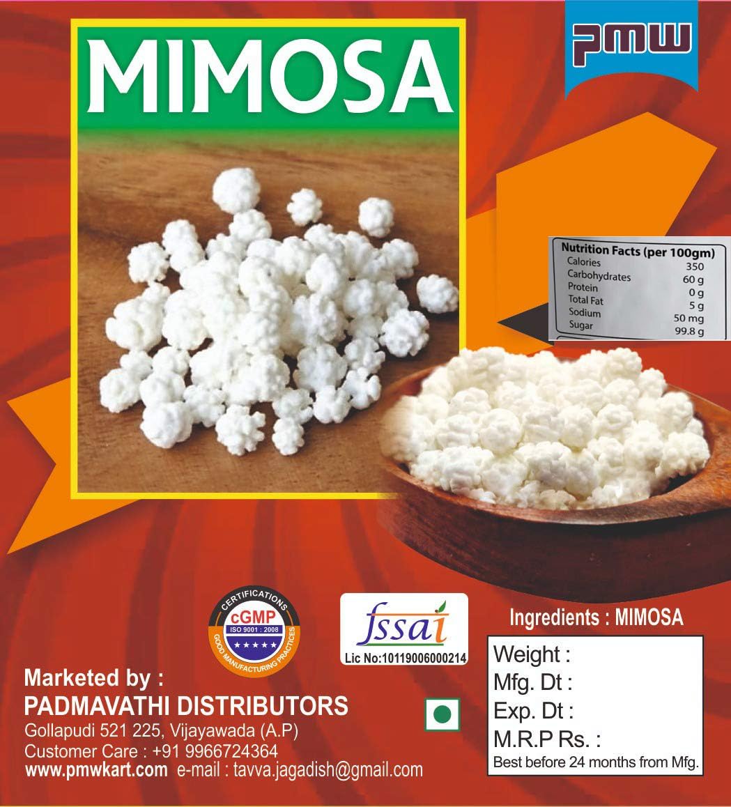Pmw - Grade A Quality - Mimosa Sugar Balls - Kasi Sweet Balls - 1 Kilo