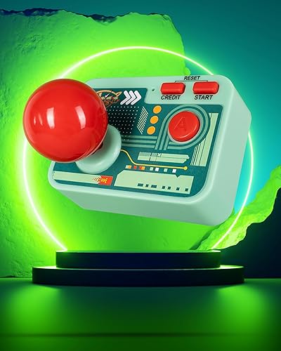 Miniatura 8 de Galaga Plug & Play Consola Arcade con TV Stick y joystick inalámbrico  Juego clásico de Galaga en tu TV, juegos retro nostálgicos, fácil