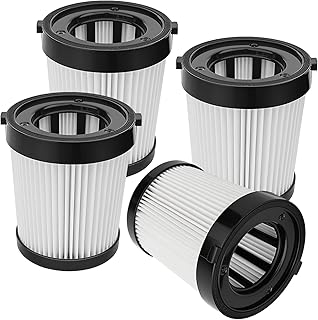 4 Stück HEPA Filter für Lubluelu 202 Ersatzfilter,Staubsauger HEPA Filter kompatibel mit Fabuletta FSV001 FSV101,für Besswin W26, für VacLife VL732, für Oraimo OSV-102