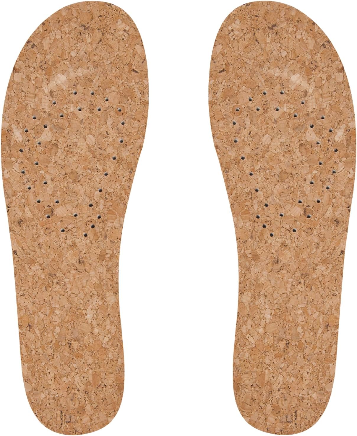 Cork Insoles for Hey Dude Men's Wally Shoes Replacement, Footwear Inserts