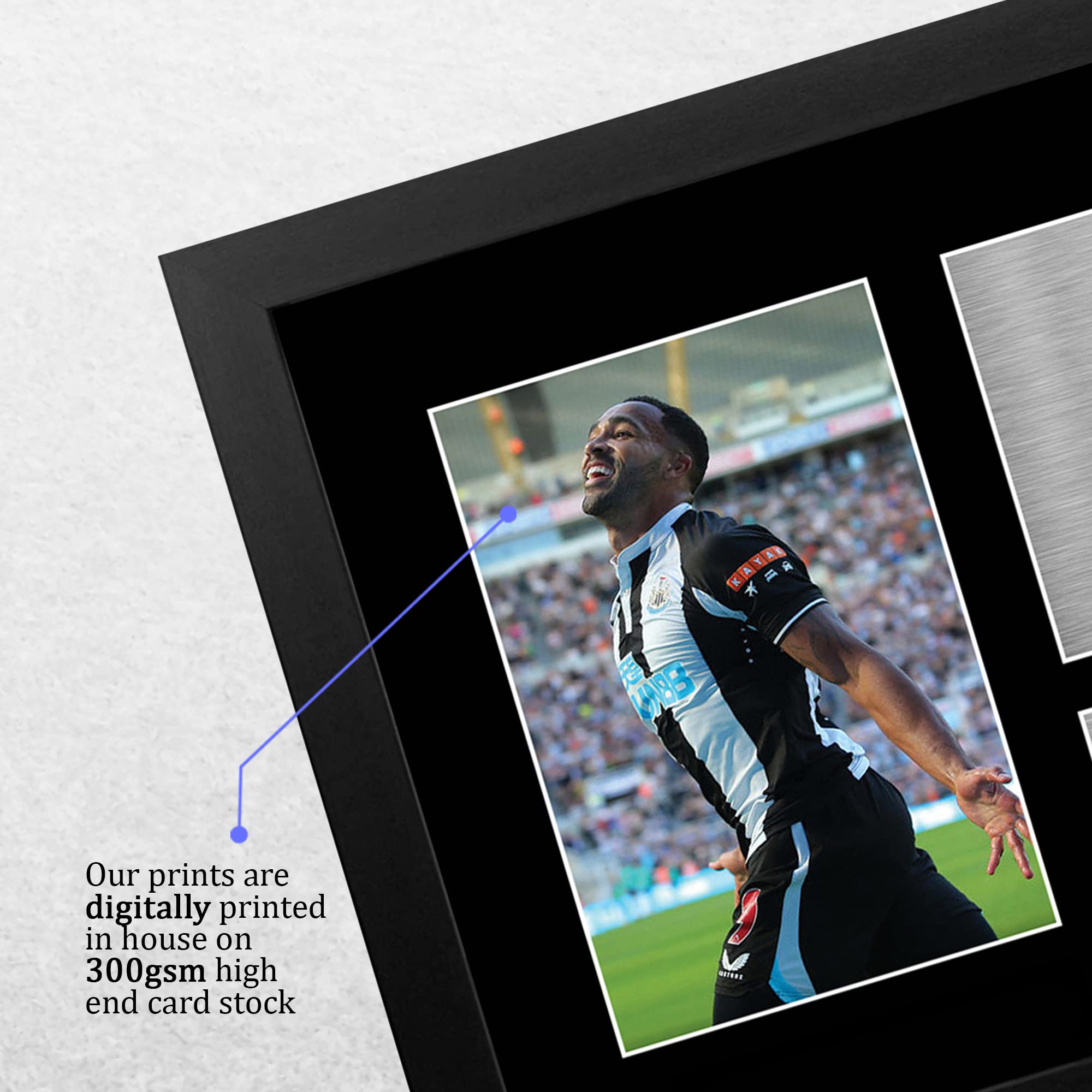 Carte De Football Signée Callum Wilson – Newcastle United Avec Certificat