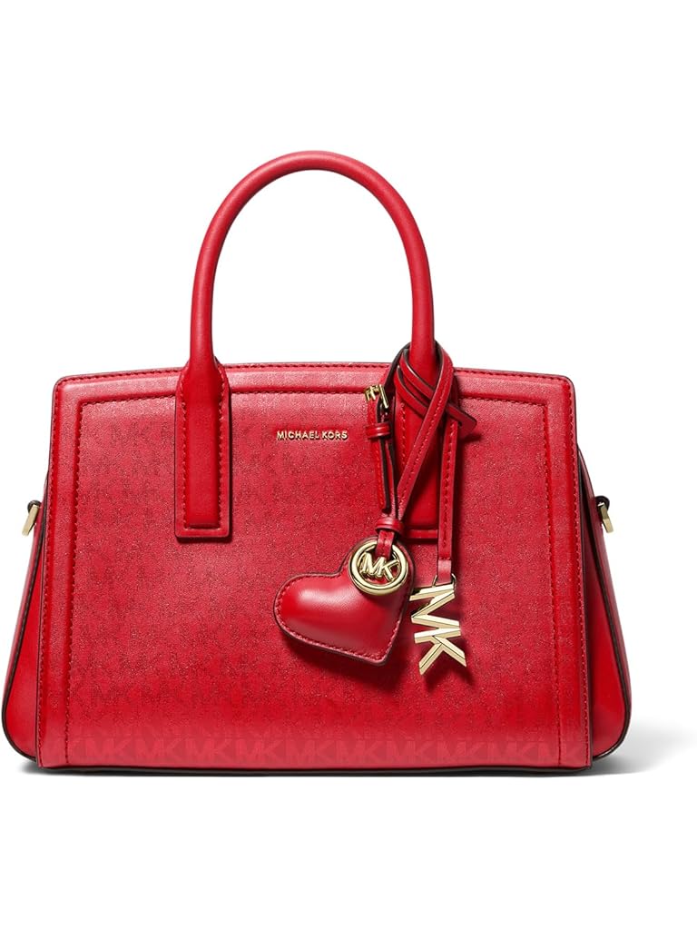 Red Michael Kors Charms Novelty Puffy Heart Charm