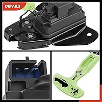 Vista 7 de A-Premium Actuador de pestillo de maletero de bloqueo de puerta trasera compatible con Chrysler 300 2005-2018, 200 2011-2014 y Dodge Dart 2013-2016