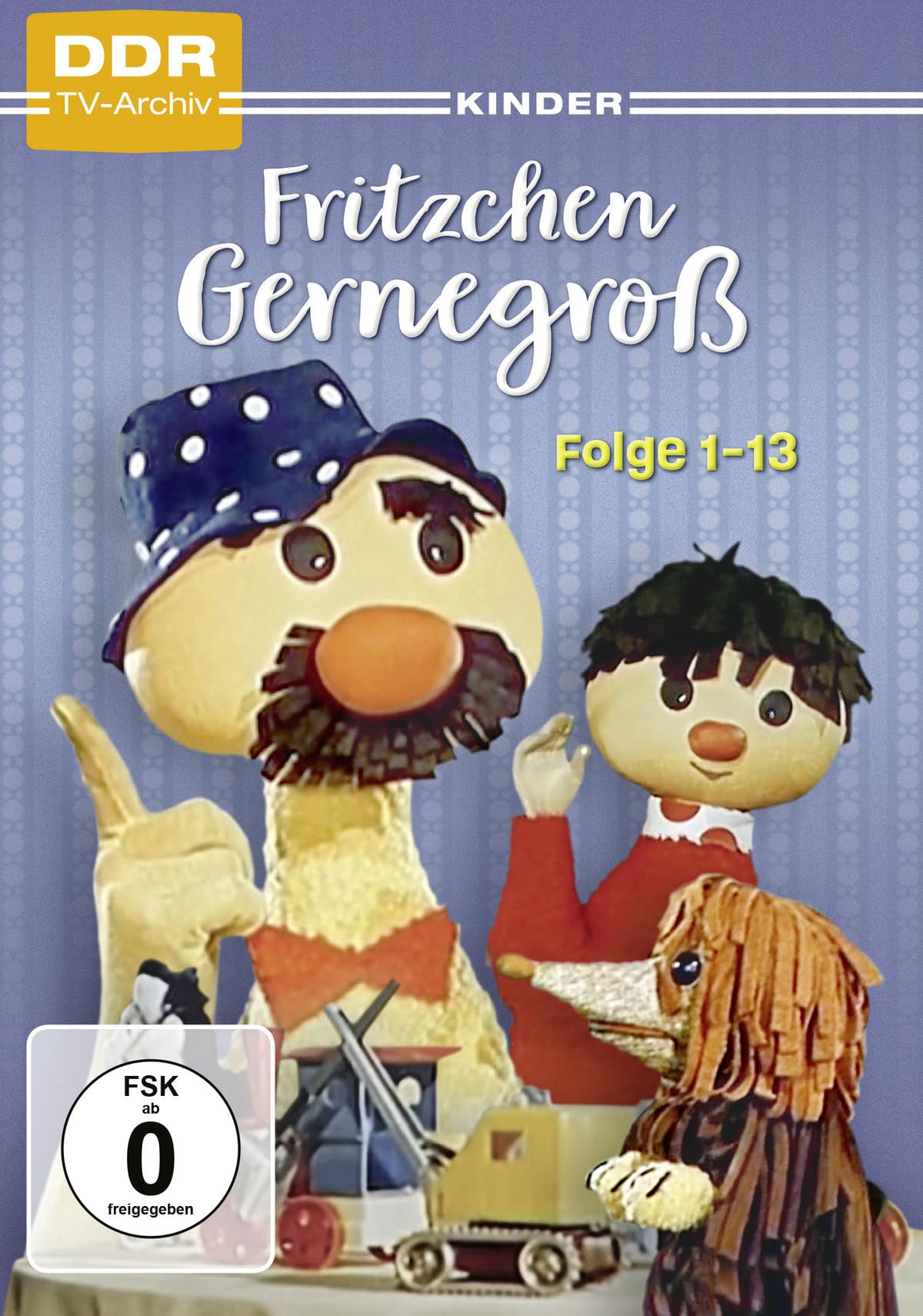 Fritzchen Gernegroß: Folgen 1-13 para entretener a los niños sin usar pantallas