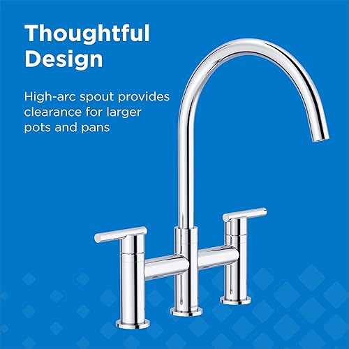 Miniatura 3 de Gerber D424458 Parma 2H - Grifo de cocina, cromado