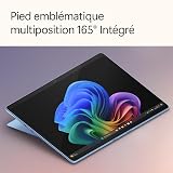Microsoft Surface Pro (Chargeur Non Inclus) | Copilot+ PC | Ecran Tactile OLED 13 | Snapdragon® X Elite | 16Go RAM | SSD 512To | Dernier Modèle, 11ème Edition | Bleu Saphir - 7