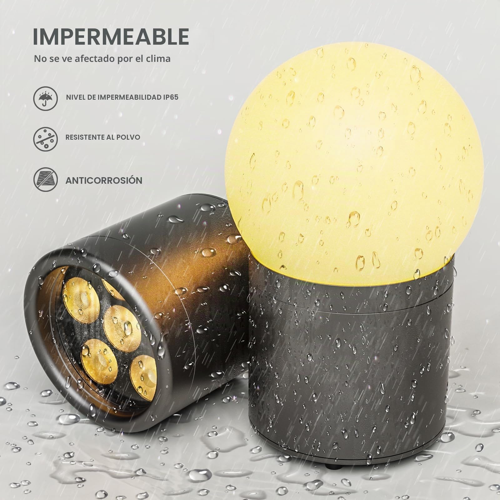 Oloaxolx 108 W batería luz de escenario IP65 impermeable RGBW+UV recargable 8800 mA LED par faro con mando a distancia/aplicación/DMX512 exterior Uplight luz de discoteca para fiesta DJ boda Halloween