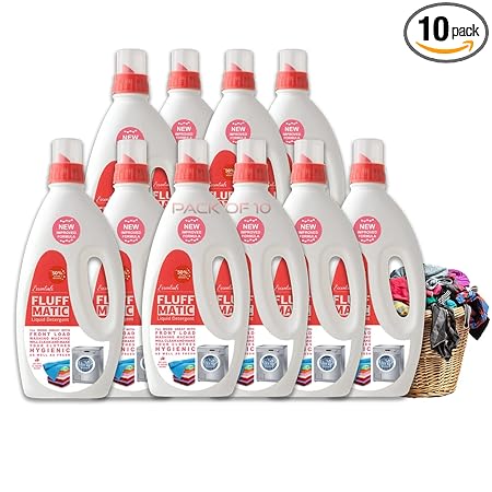 IFB Front Load Washing Machine Multi Fragrance Liquid Detergent-1 Litre (Pack of 10)