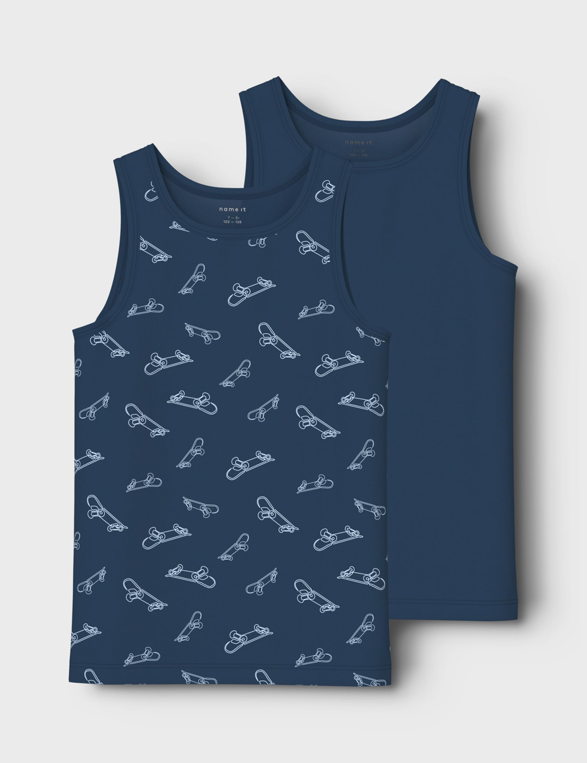 NAME IT Chłopięcy Titan Nkmtank Top 2P Skater Noos, Numeric_146, Titan, numeric_146