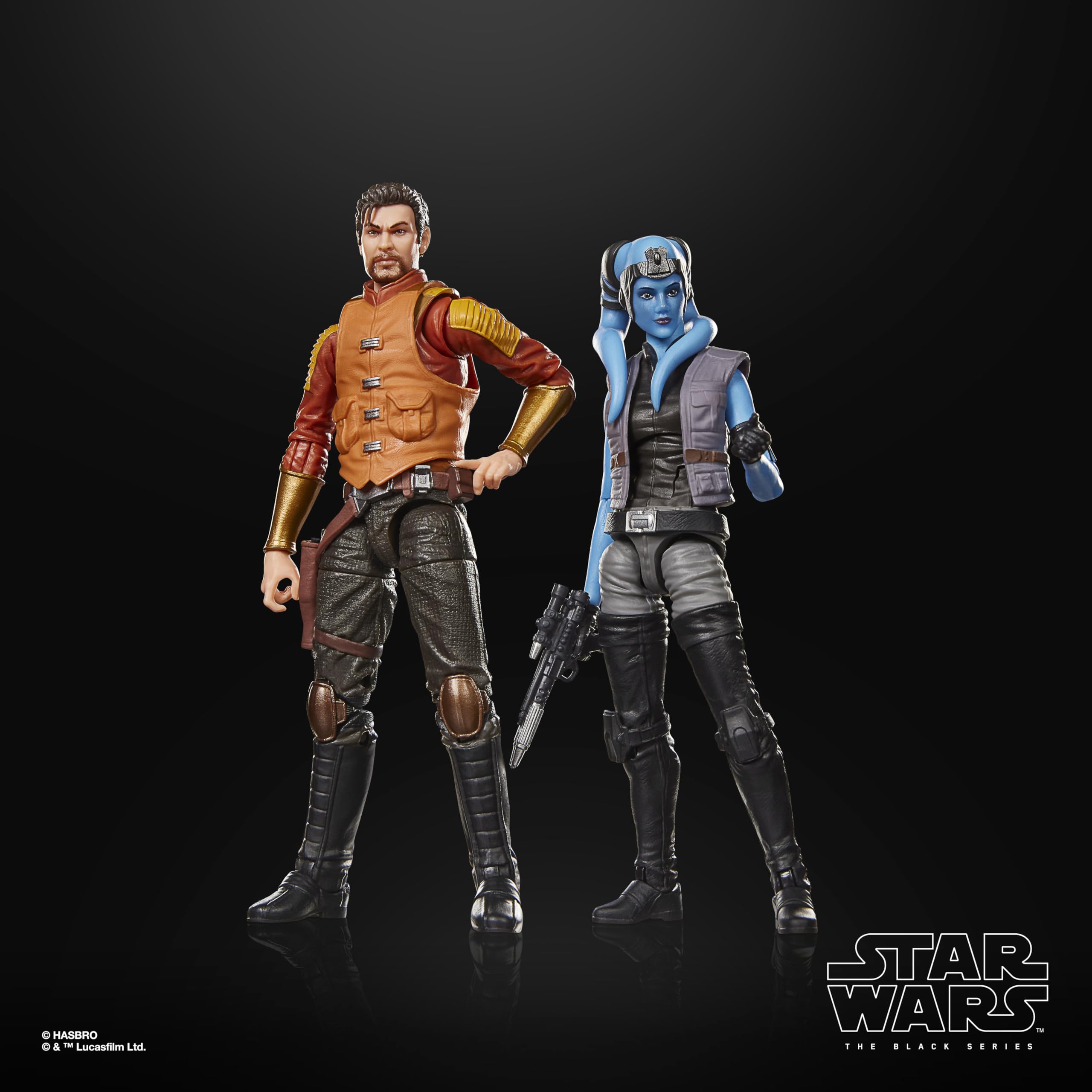 Star Wars The Black Series, Mission Vao y Carth Onasi, Knights of The Old Republic, Pack Doble de Figuras Premium coleccionables de 15 cm