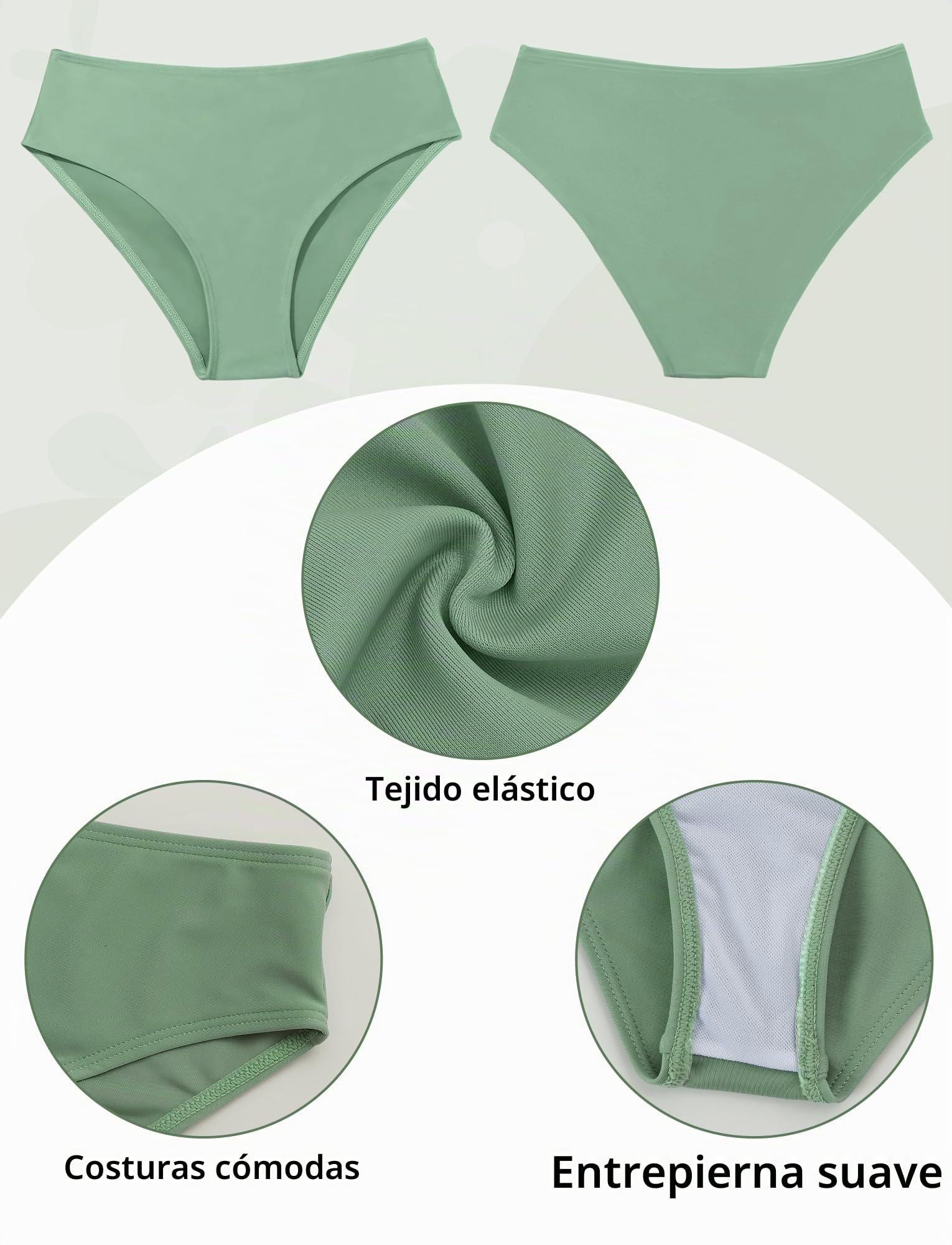 Happy Cherry Conjunto de bikini para niña, 3 unidades, diseño floral, traje de baño de verano, con falda, adolescentes, bañadores de playa, bikinis para 8-14 años