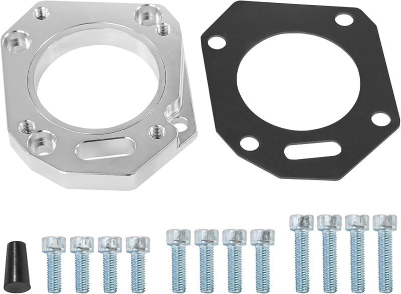 Adaptador de corpo de borboleta duplo RBC/RRC JDMSPEED 62/70 mm para K20 K24 – Kit