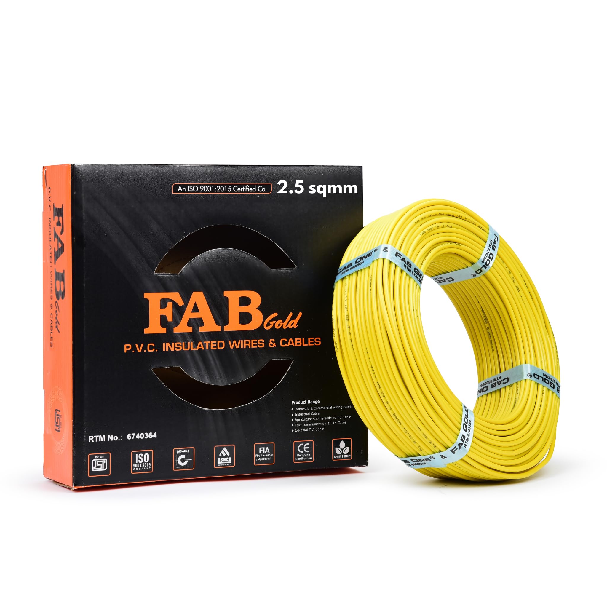 KRIPA Red Electrical Wire - 90m, FR PVC, Pest Protection -17