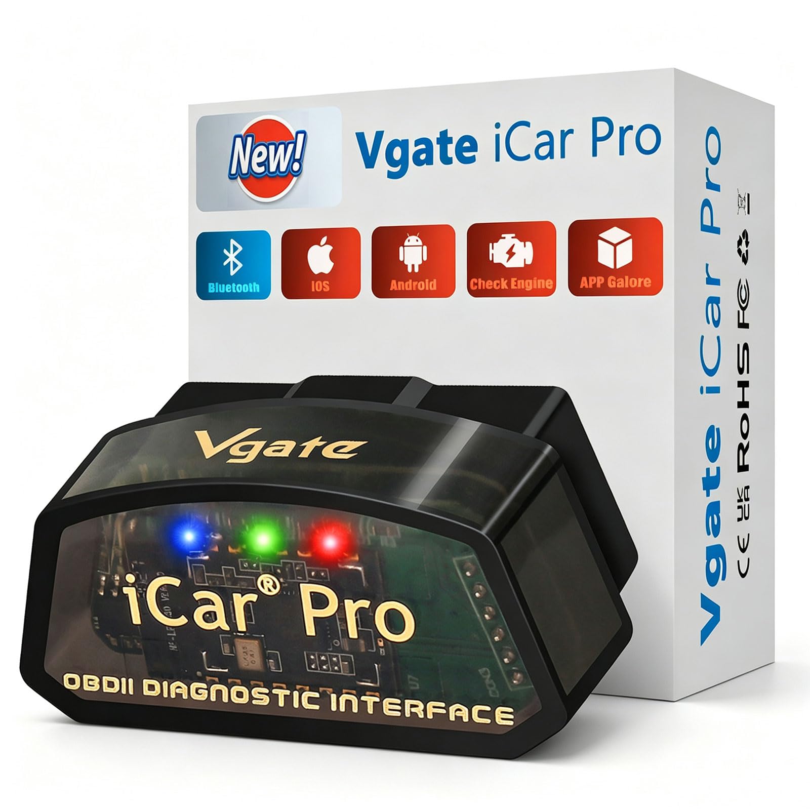 Amazon.com: Vgate iCar Pro Bluetooth 4.0 OBD2 Code Reader OBDII
