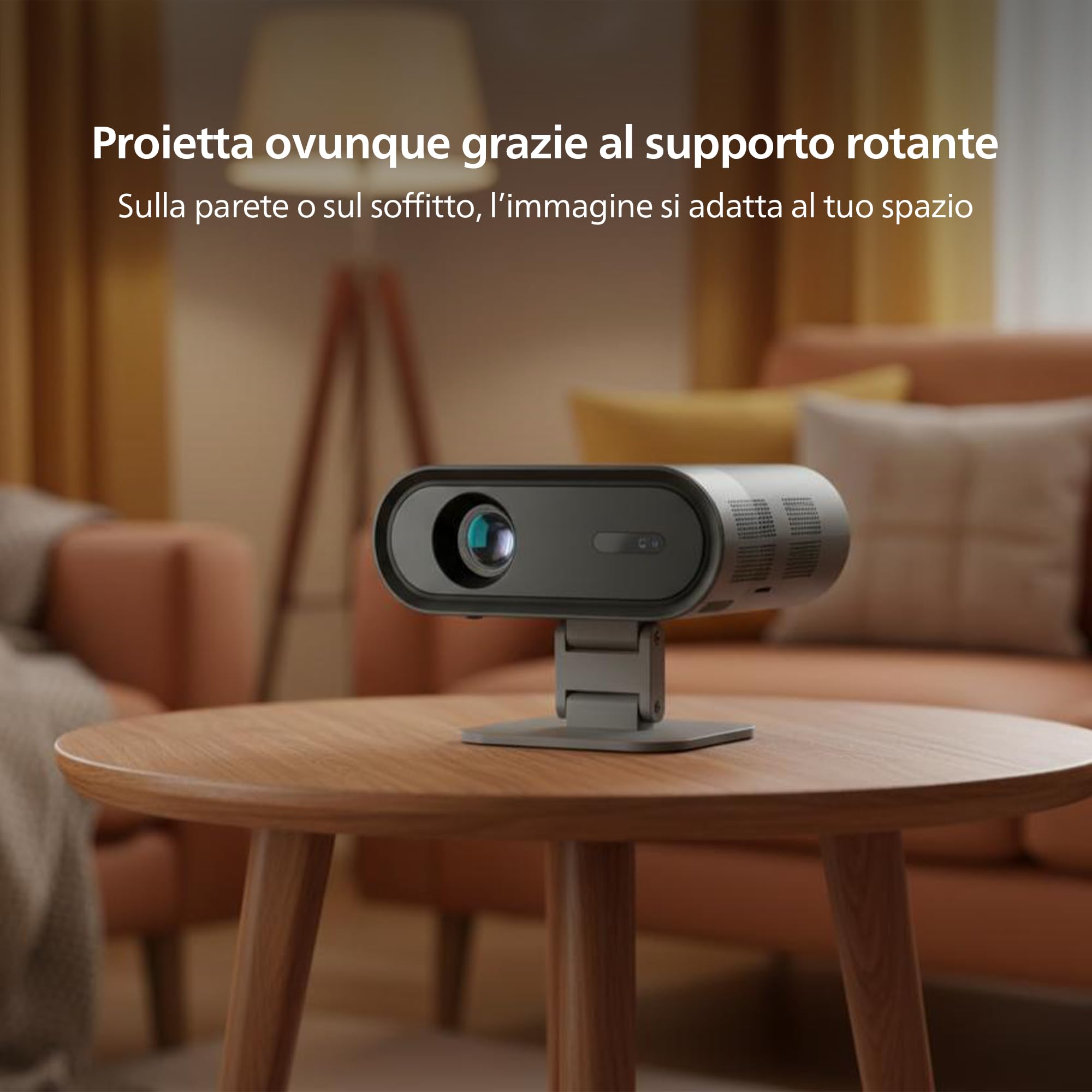 Videoproiettore - PHILIPS - NeoPix 160 Smart - Full HD 1080p - 250 ANSI Lumen - 100 - Nero