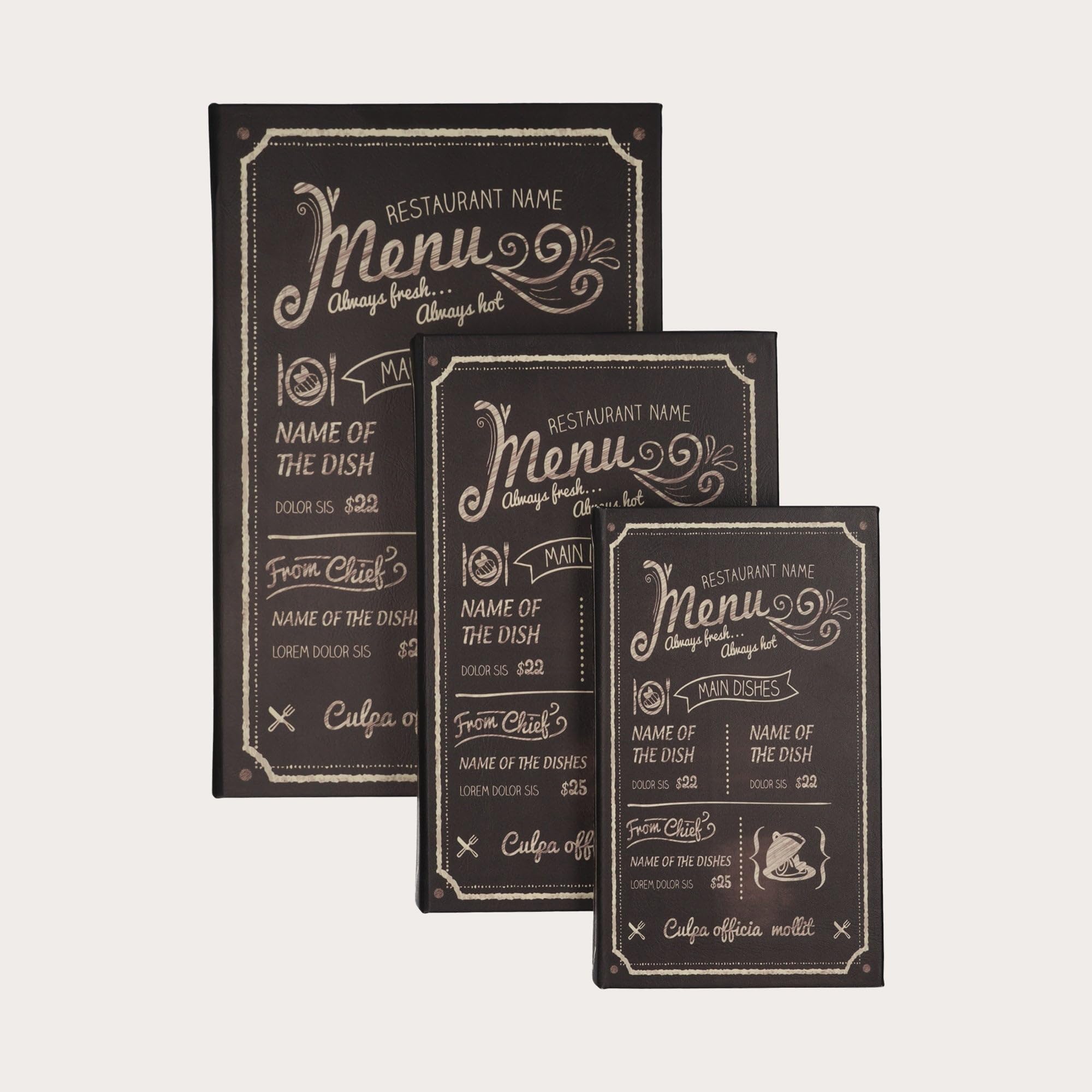 Keyhomestore - Tris 3 pudełka na biżuterię, dekoracja z płyty MDF, eleganckie pudełka na książki, pomysł na prezent, pudełko do przechowywania (MENU)