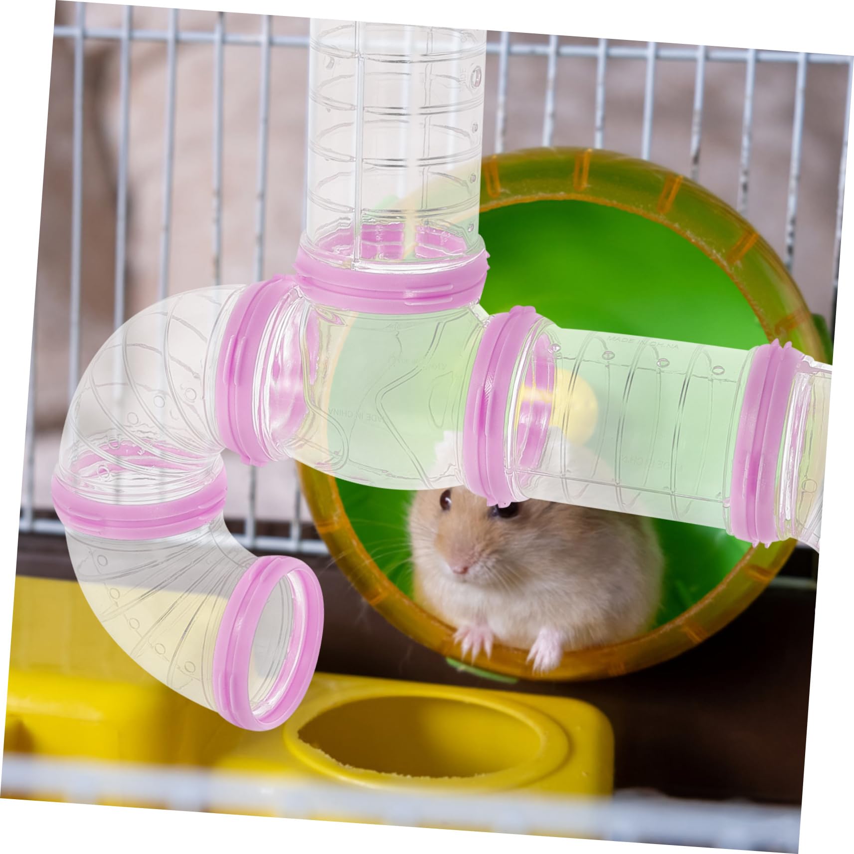 Hamstertunnel aus Kunststoff, 2 Satz Selbstgemacht Verbindungsrohre