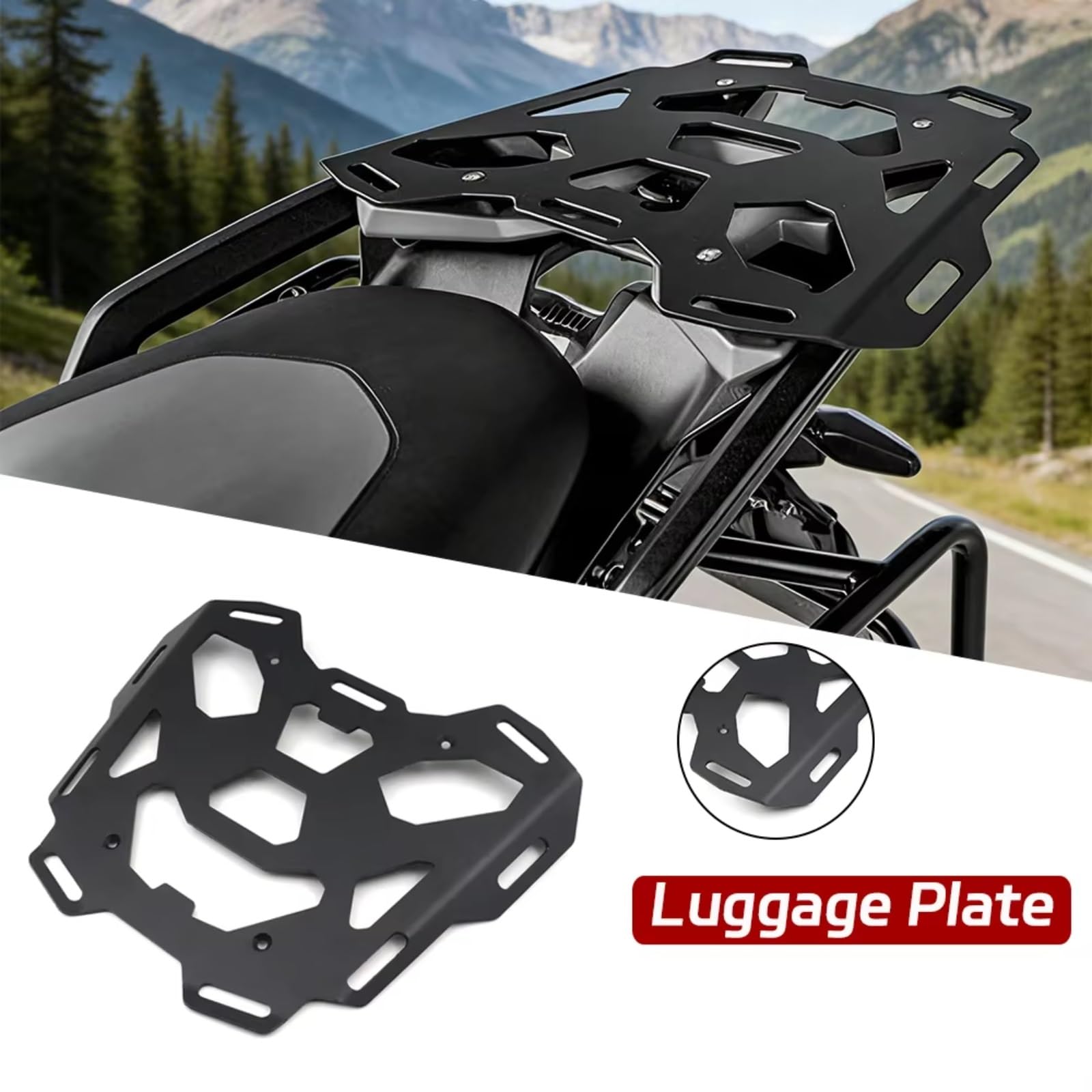 Portaequipajes Trasero para Moto para R1300GS para Equipaje Trasero Aventura Kit Placa Equipaje Motocicleta Soporte Ampliación Estante