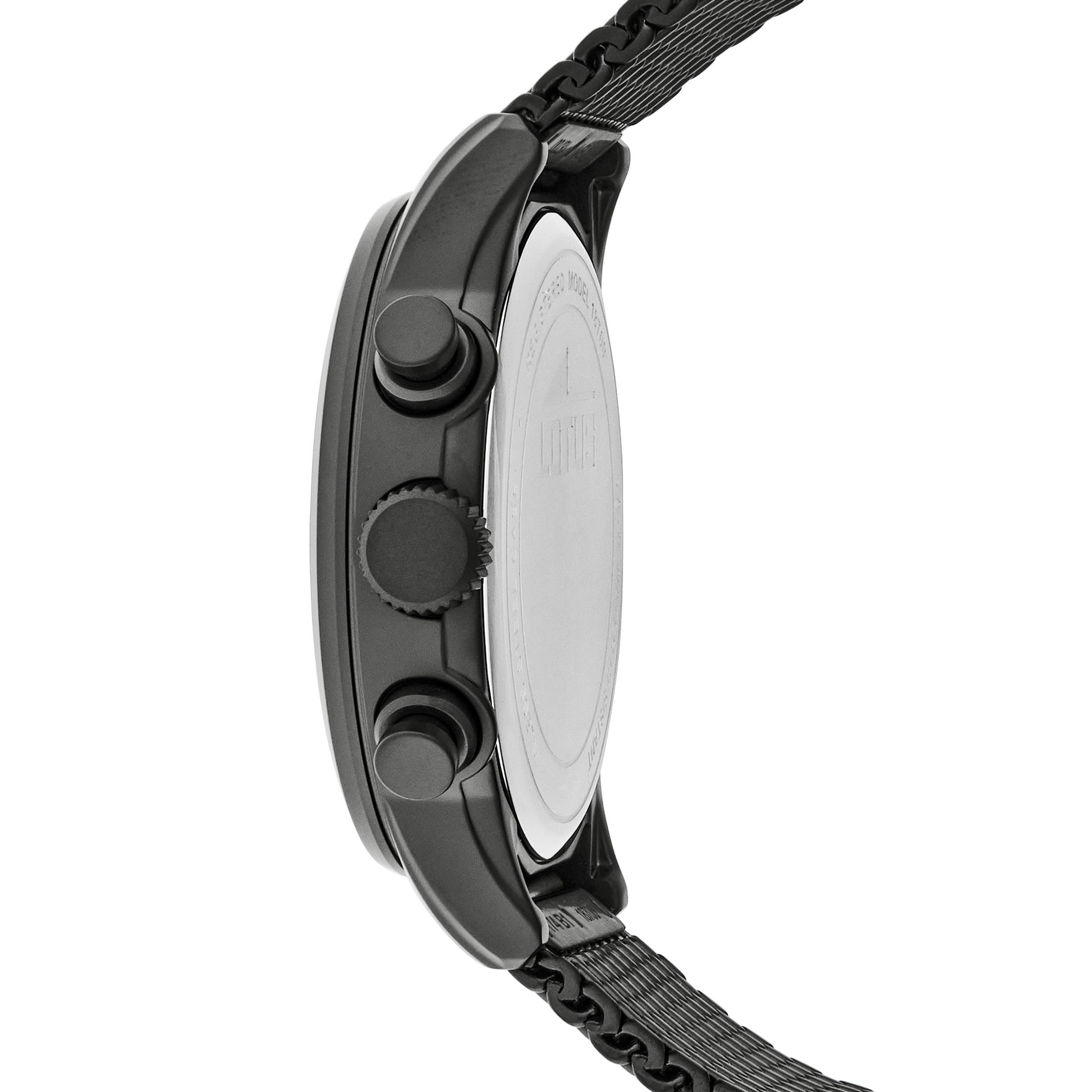 Lotus Reloj Cronógrafo para Hombre de Cuarzo con Correa en Acero Inoxidable 18700/2