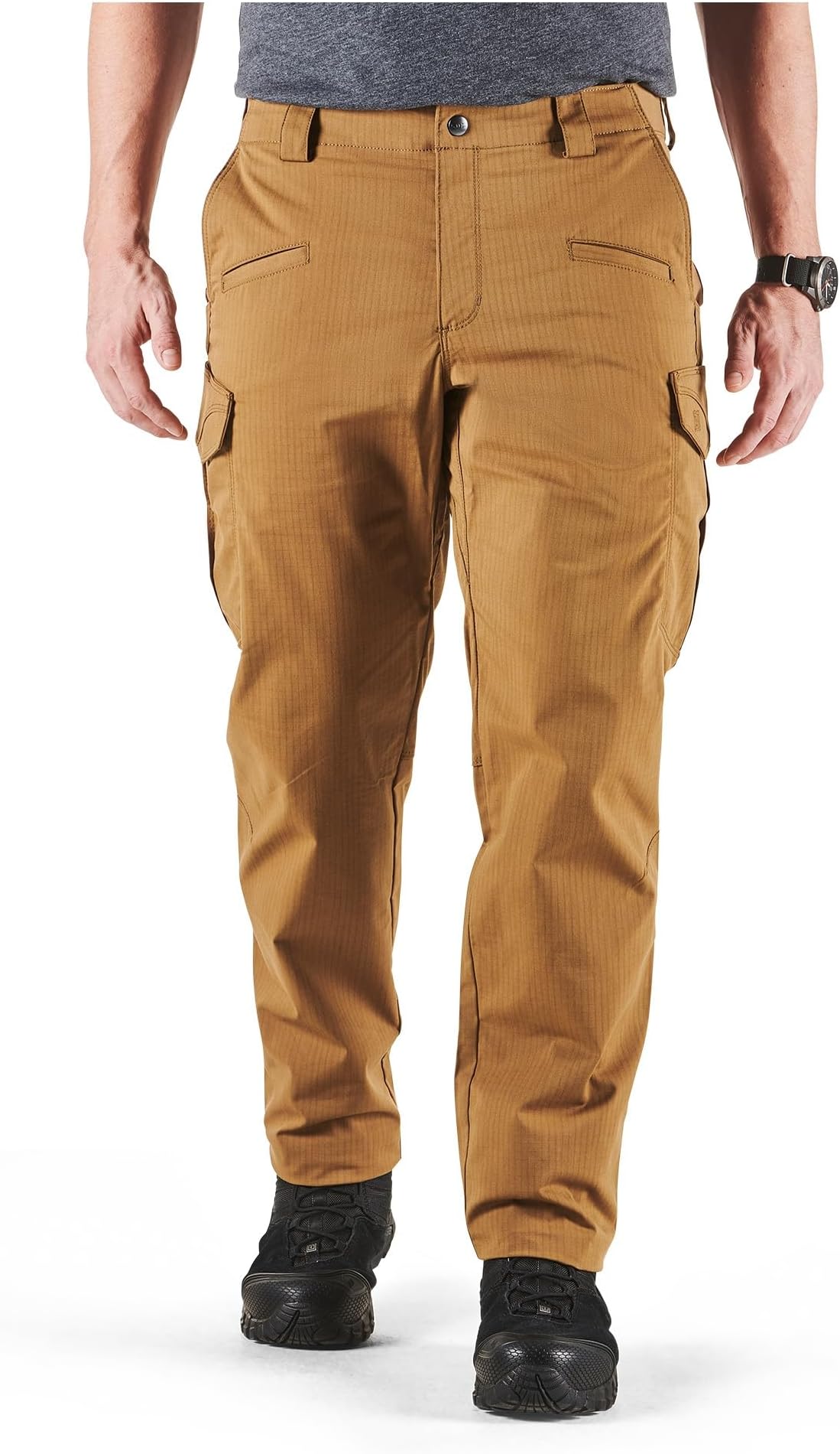 5.11 Tactical Men's Icon Pants, Straight Fit Cargo Pants, Gusseted Construction, 8 Pockets, Style 74521, New Finish