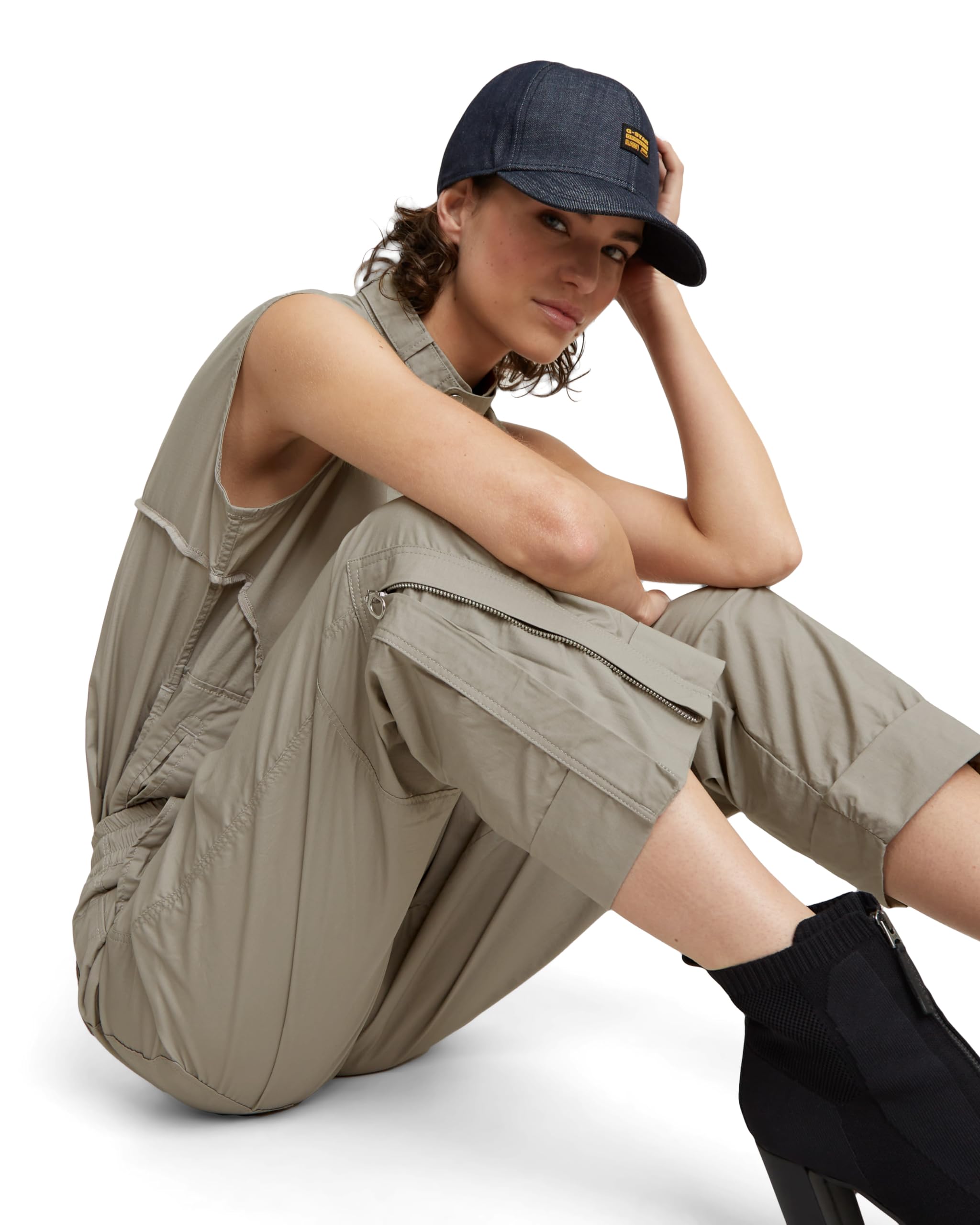 G-Star Pantalones Utility Cropped - Calzoncillos Mujer