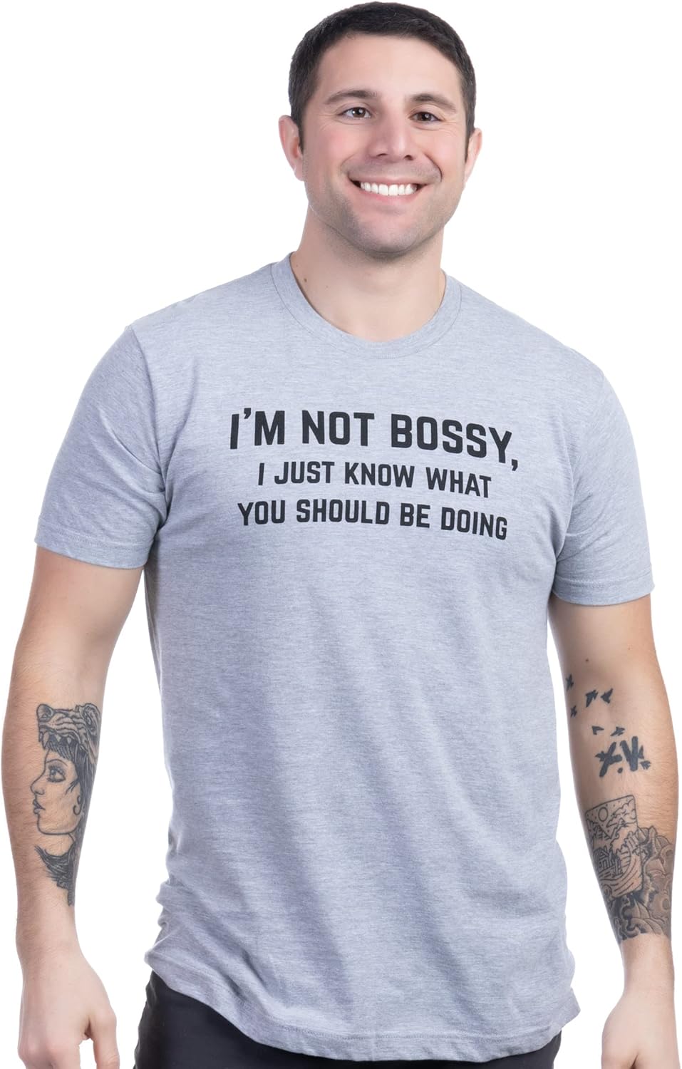 I'm Not Bossy, I Just Know What You Should Be Doing | Funny Tee Shirt, Sarcastic Saying Humor Joke T-Shirt for Men Women - Image 2