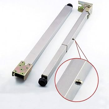 テーブル脚　折りたたみ　シルバー　スチール テーブル脚 折りたたみ シルバー スチール