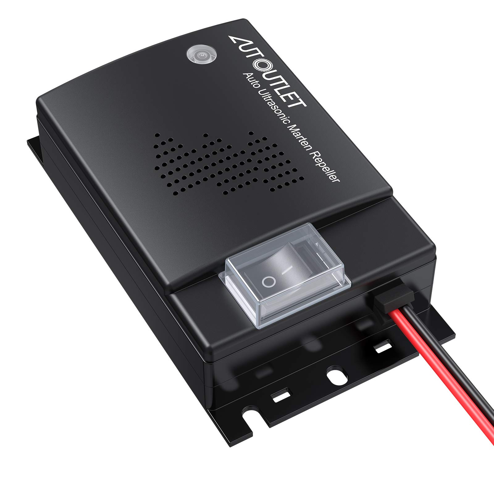 AUTOUTLET Repellente ad Ultrasuoni per Auto 2 Pezzi, Scaccia Topi Professionale, per Protezione Motori 12V, Cavo da 50cm
