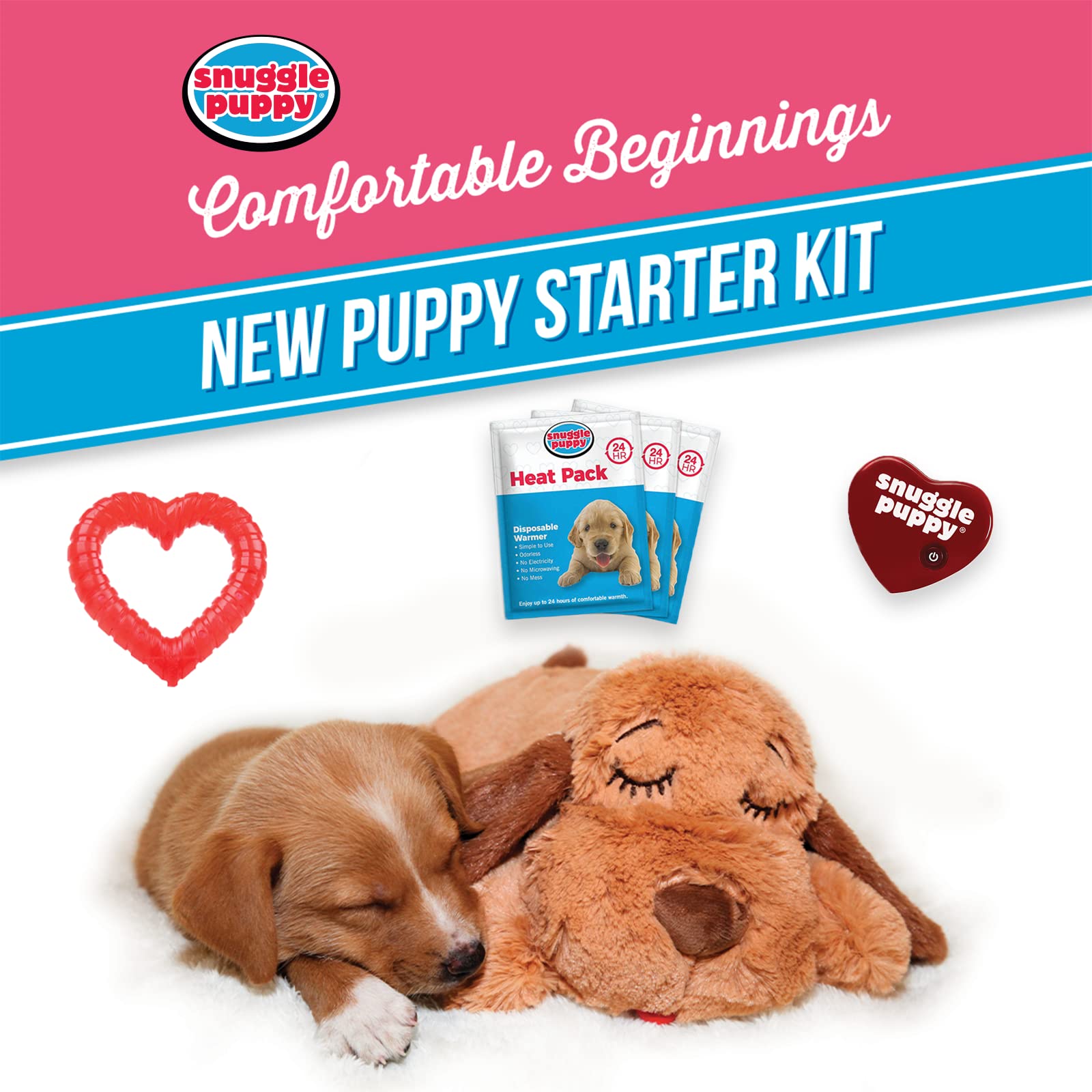 Smart Pet Love 子犬のぬいぐるみおもちゃ鼓動ペットの不安を解消 Amazon | Smart Pet Love 子犬のぬいぐるみ 鼓動が聞こえる
