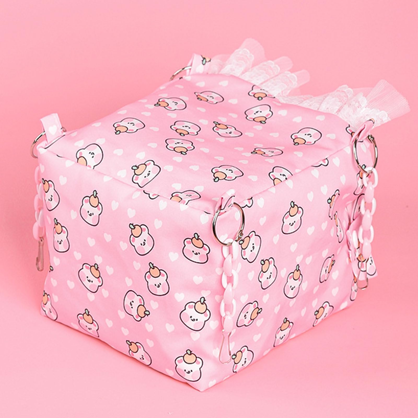 Perchoir pour oiseaux - Tente de lit pour perroquets - Fournitures de conure - Couverture en fourrure pour petits et grands perroquets - Jouet balançoire pour grands oiseaux - Perchoir pour