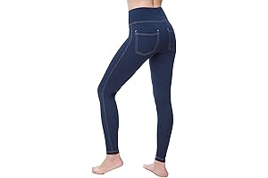 Slim-Fitting High-Waisted Jeggings: Comfort Meets Style