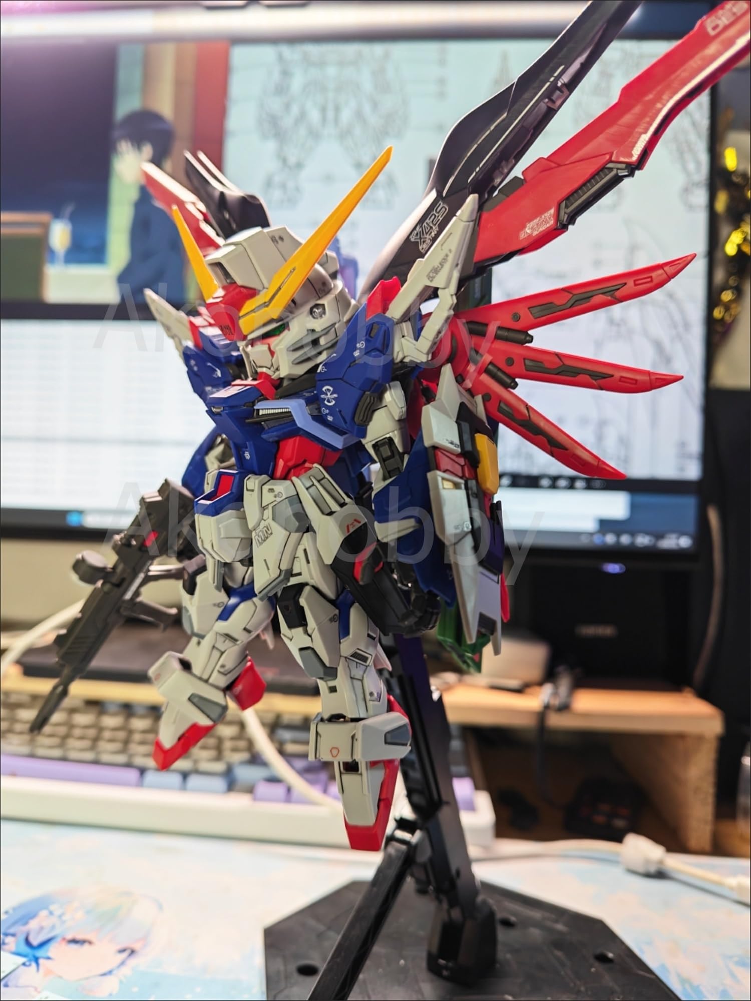 Amazon | MGSD デスティニーガンダム デスティニー デカール 対応 蛍光