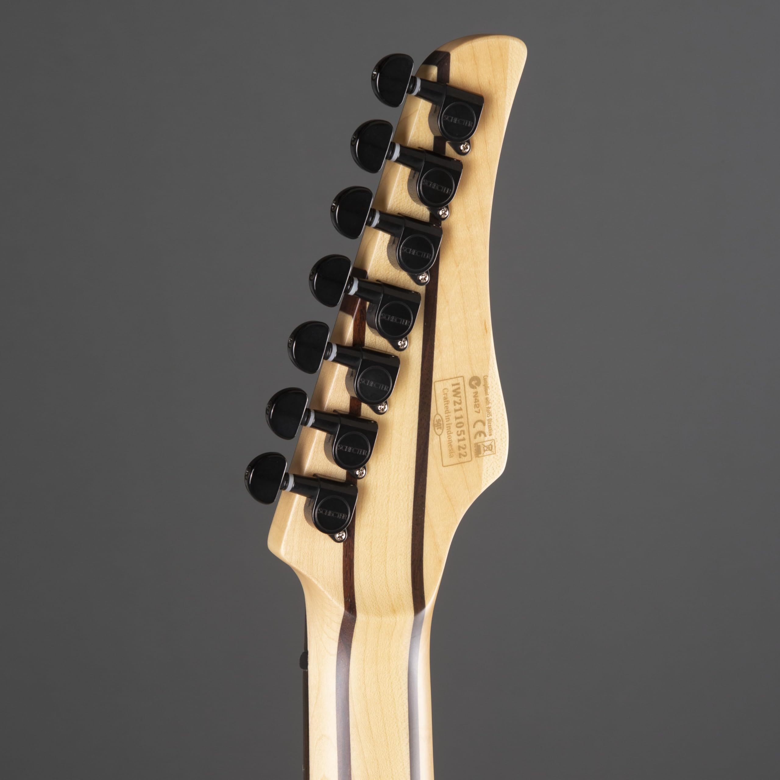 Amazon | Schecter Reaper-7 マルチスケール - サテンチャコール 