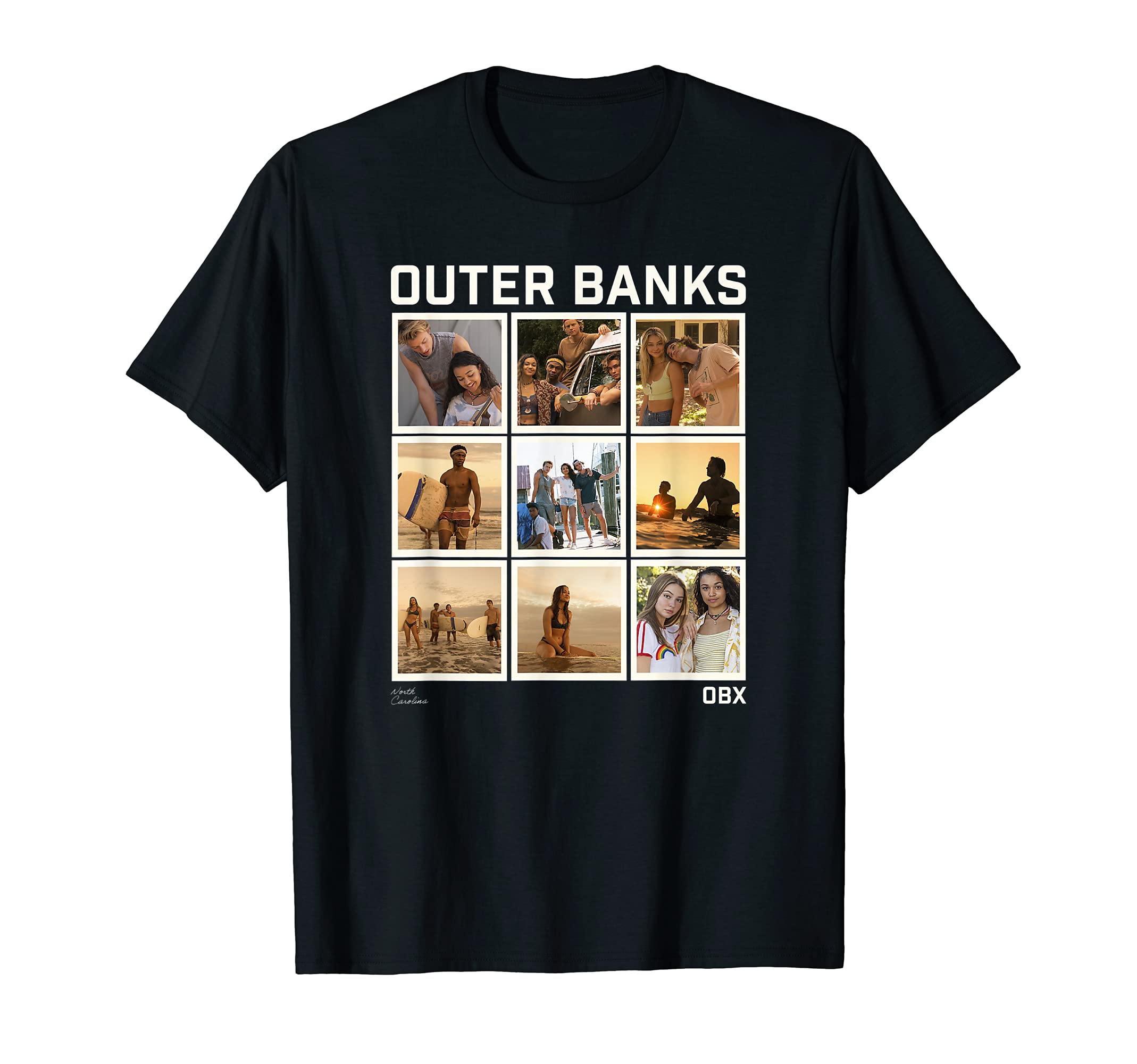 Group Shot Photo Panel Collage T-Shirt