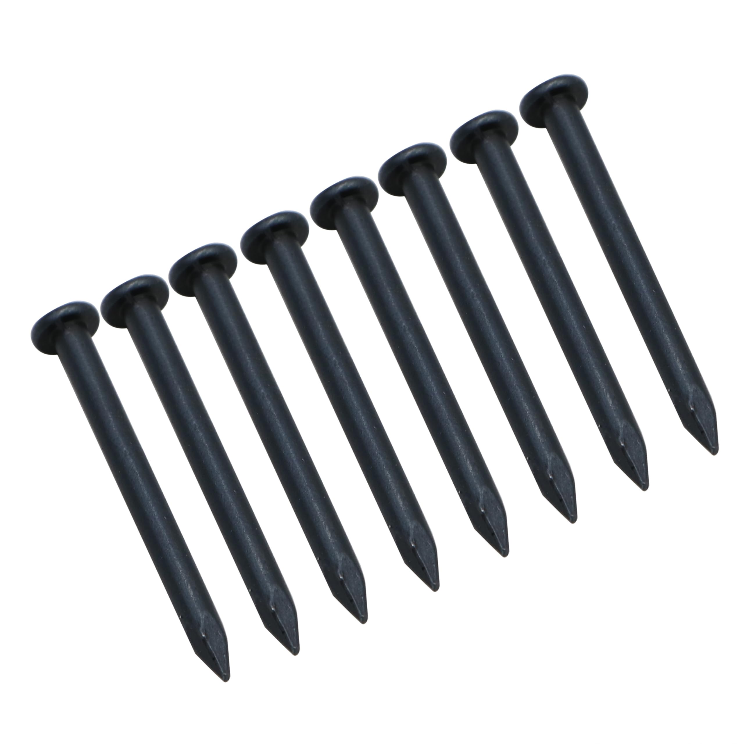 Handy 40 Packets Steel Nails, Black, 4 Inches