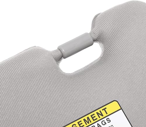 Miniatura 5 de Aramox Visera solar para automóvil, repuesto para el lado izquierdo del conductor con espejo de maquillaje, 852013K010QD compatible con Sonata