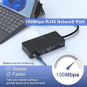 Amazon.co.jp: Microsoft Surface Dock 2 デュアルディスプレイ