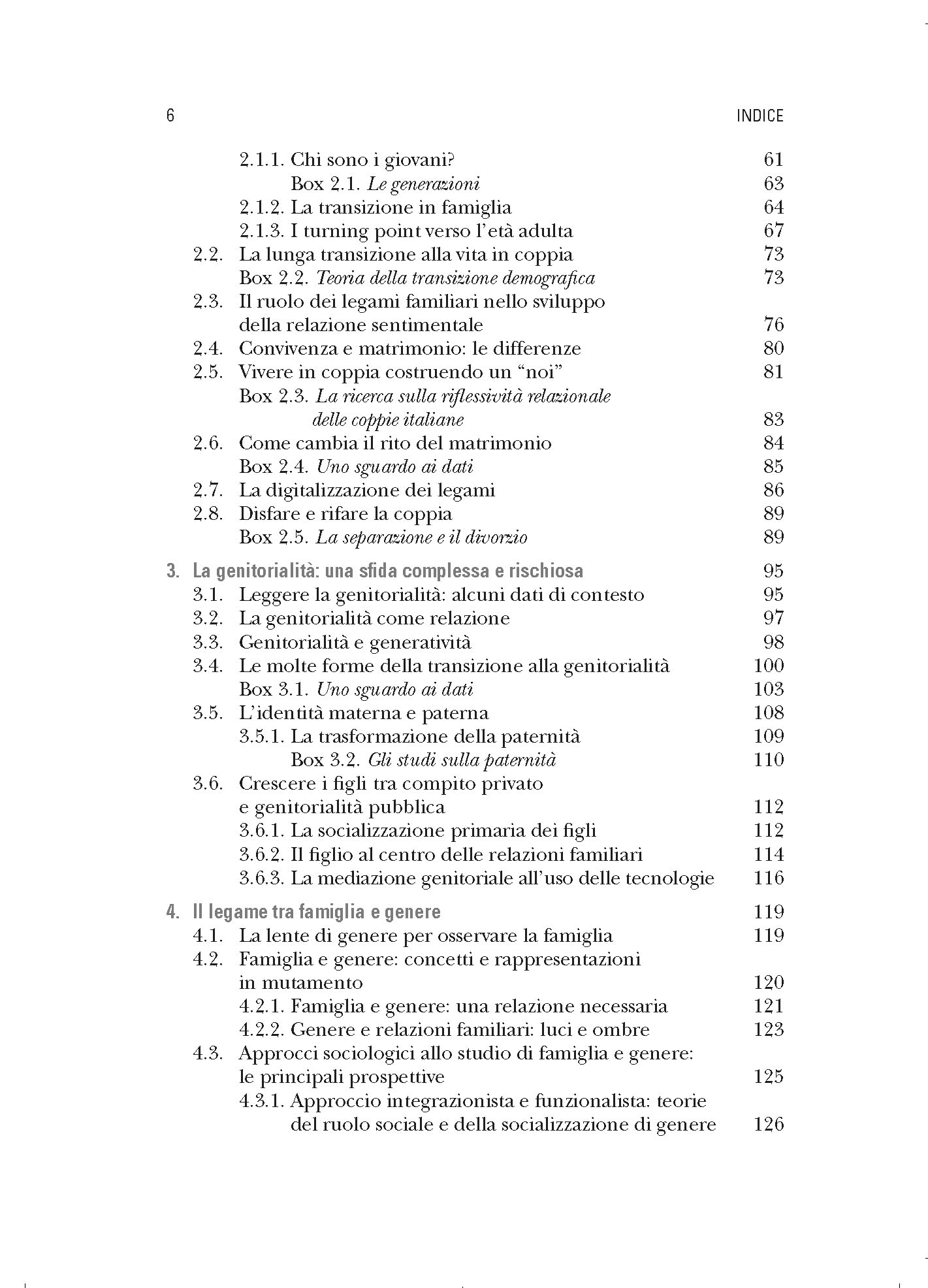 Sociologia della famiglia. Uno sguardo relazionale