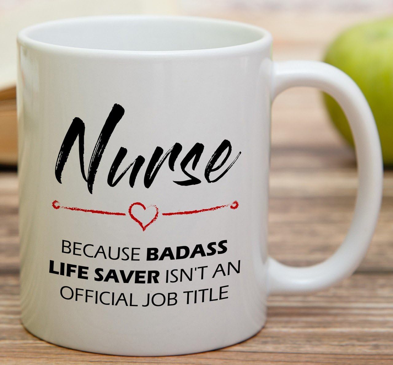 Featured Product Retreez Funny Mug - Nurse cause Badass Life Saver isn't an Official Job Tittle 11 Oz Ceramic Coffee Mugs - Funny, Sarcasm, Inspirational birthday gifts for friends, coworkers, siblings, dad or mom.