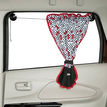 Amazon | ボンフォーム(BONFORM) 車用カーテン ハローキティ ギンガム
