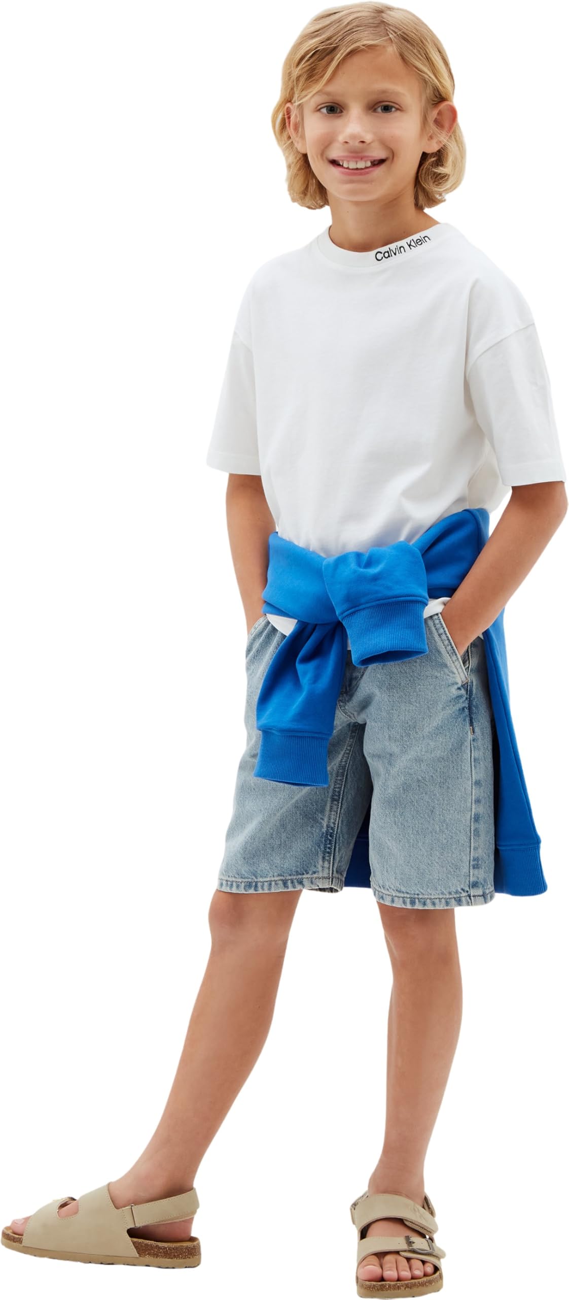 Calvin Klein 2 Pack Embro Logo SS tee Lvcktji18b Juego Niños