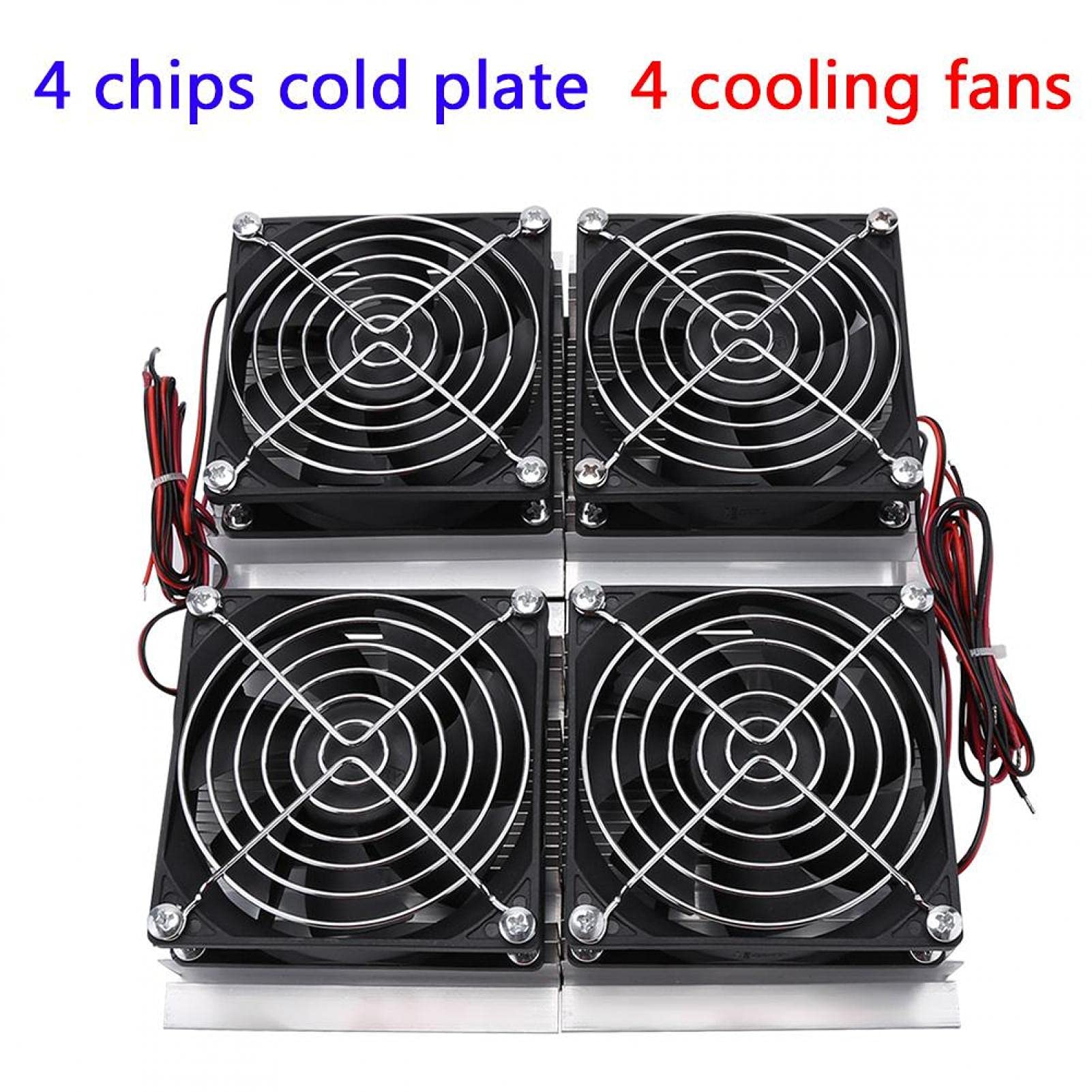 Piastra di refrigerazione a semiconduttore, dispositivo di raffreddamento termoelettrico da 12 V 240 W Sistema di raffreddamento a refrigerazione a semiconduttore Peltier Dispositivo di raffreddamento