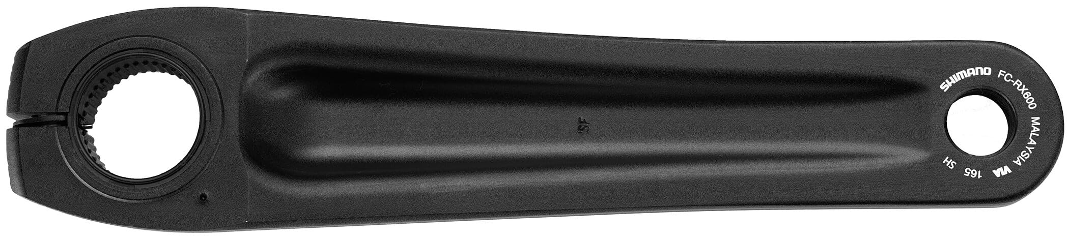 Shimano GRX FC-RX600 left hand crank arm unit, 170mm, Black, 170 mm - Image 2
