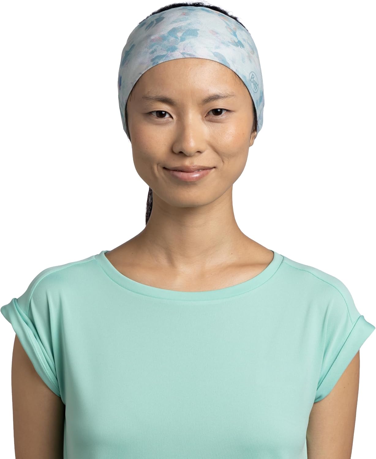 BUFF CoolNet UV Ellipse Headband, UPF50 Sun Protection, Breathable, Cooling HairWrap, Versatile, Quickdry Bandana, Adult Size