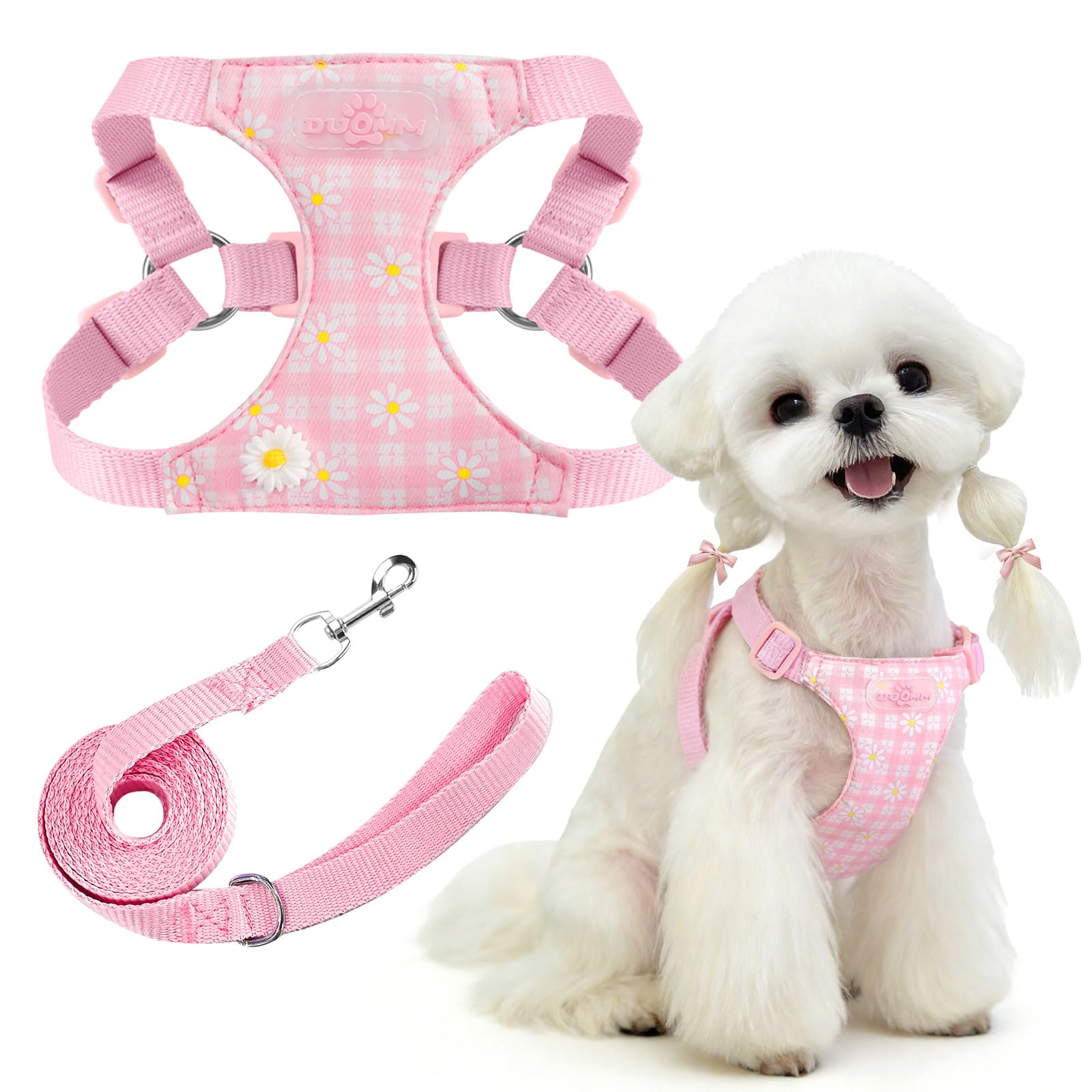 Amazon.co.jp: PETCAREかわいい小型犬用ハーネスとリーシュセット