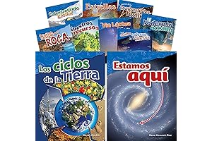 Let's Explore Earth & Space: Science Grades 4-5, 10-Book Set (Science: Informational Text) (Spanish Edition)