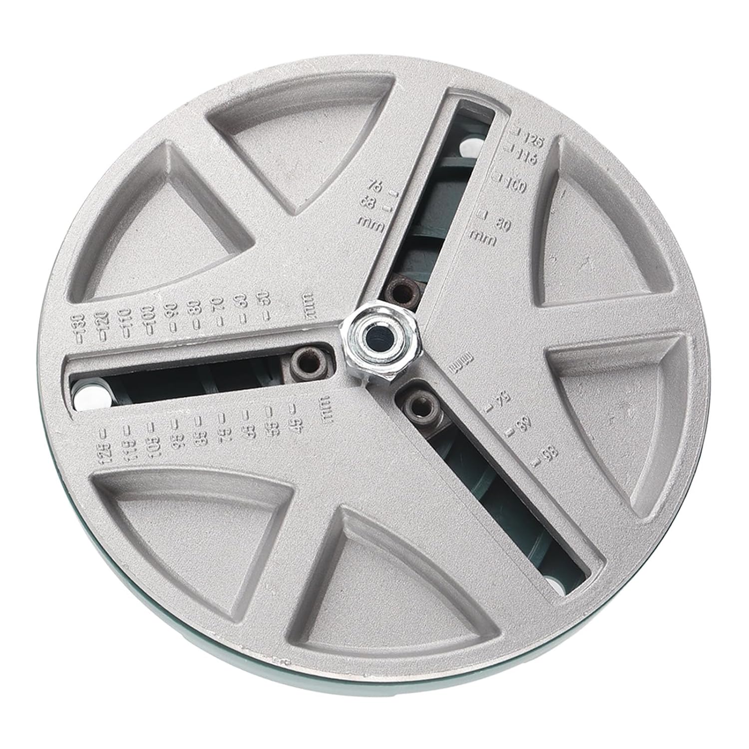 CHICIRIS Adjustable Punching Saw, Circular Hole Cutter with Positioning Bit and 3 Tooth Blades, for Gypsum Board Cork Board Woodworking Projects