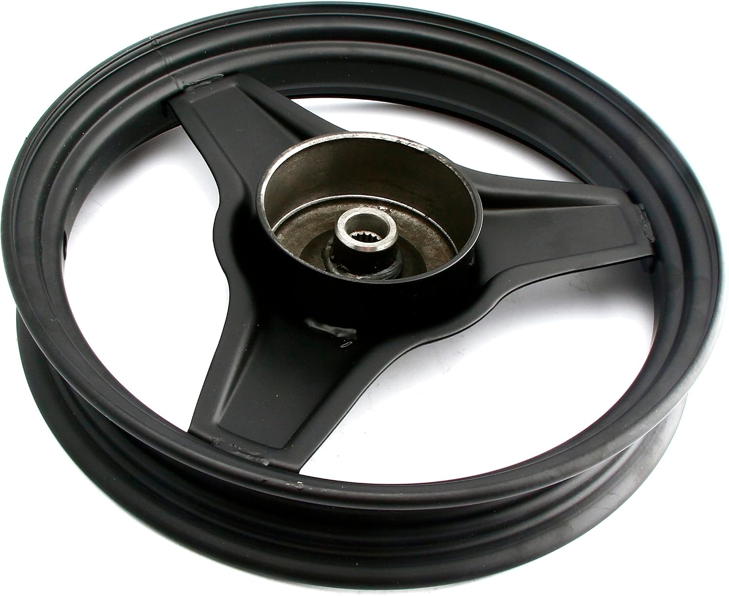 PW50 Rear Rim, Rear Wheel Rim for yamaha PW50 PY50 PeeWee Y-Zinger 50 Kid Bikes (Black)