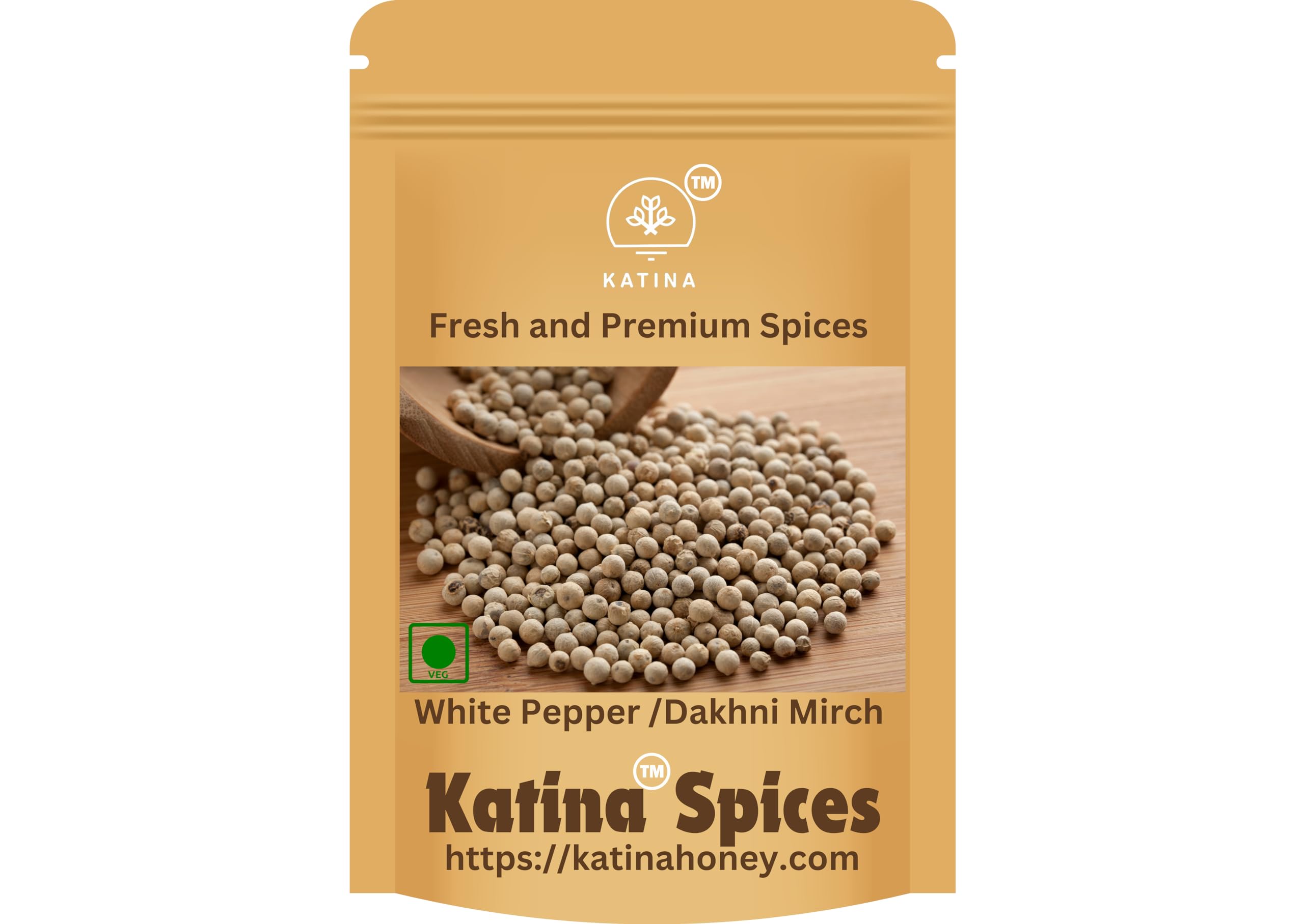 KATINA® - Dakhni mirch | Dakhni mirch for eyes | Dakhni mirch 50gm | Dakhni mirch white | Dakhni mirch whole | Dakhni mirch sabut | whole white pepper sabut | Safed Mirch | White Pepper (B0D6G8B4YP) Amazon Price History, Amazon Price Tracker